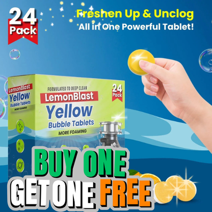 🍋 FizzLemon Power Drain Tablets – Pack of 12 Tablets + 12 Tablets FREE 🎁 Buy 1 Get 1 Free – Limited Time Offer   ⚡(UPI Users Get ₹100 Discount)