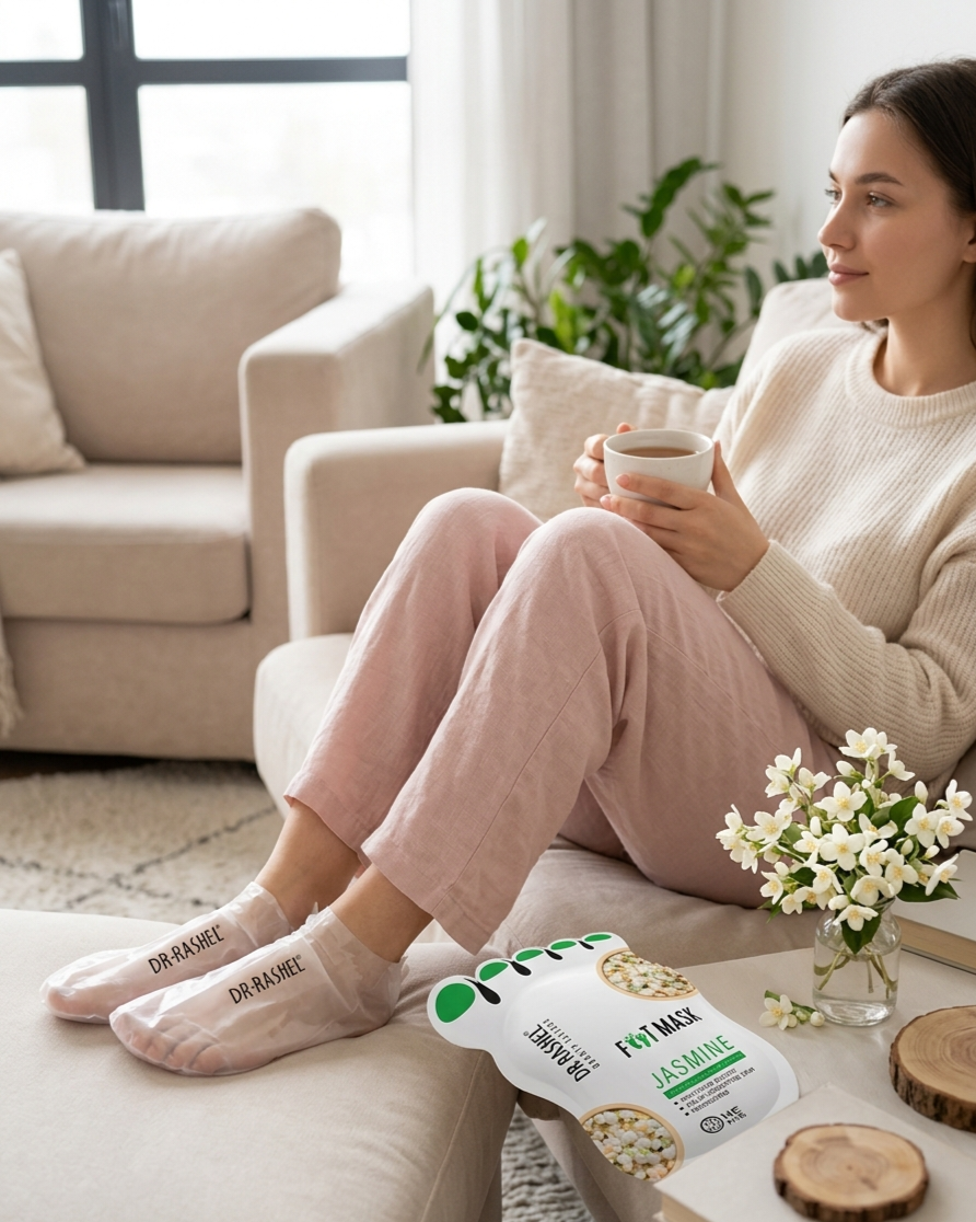 Jasmine Foot Mask – Buy 1 Get 1 FREE 👣