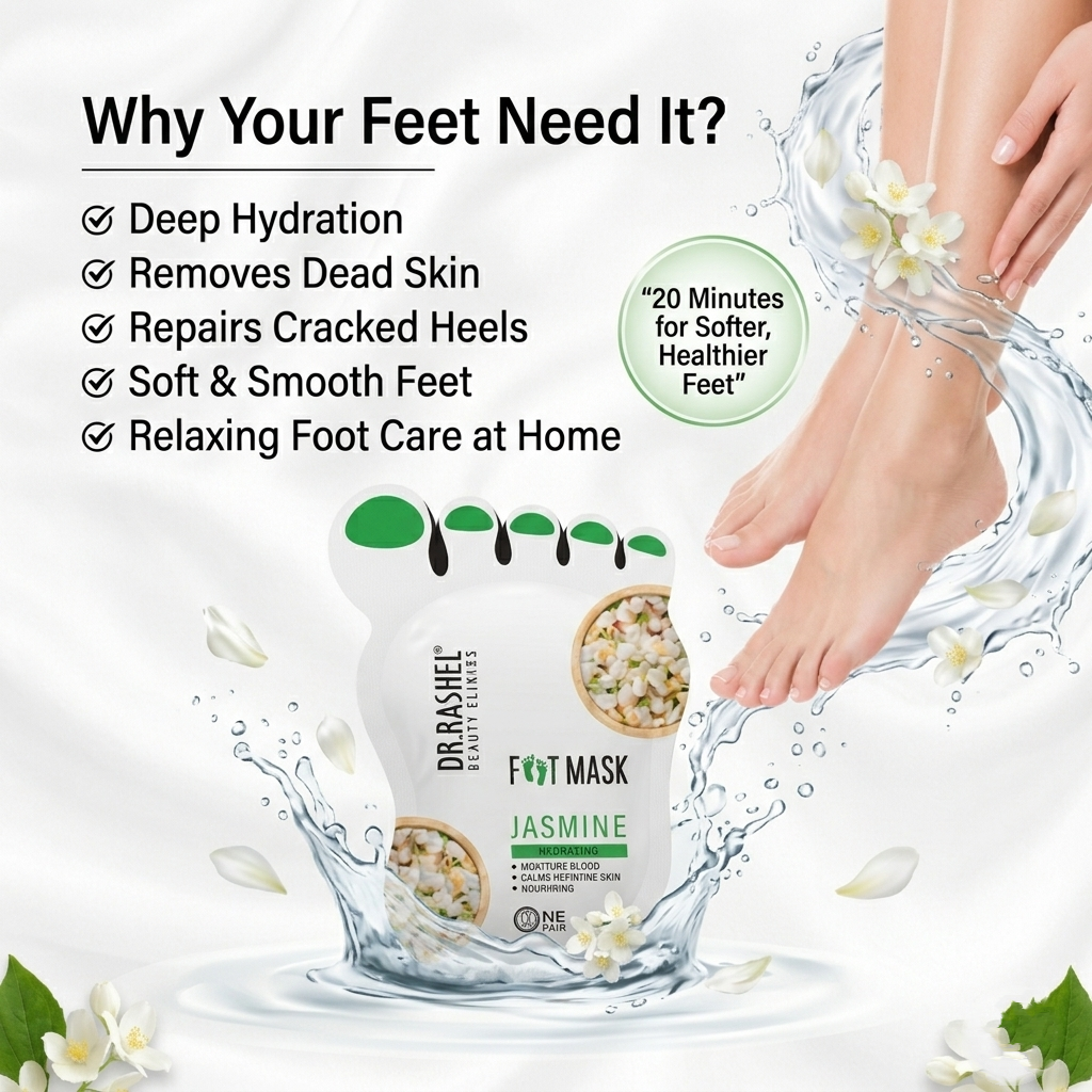 Jasmine Foot Mask – Buy 1 Get 1 FREE 👣