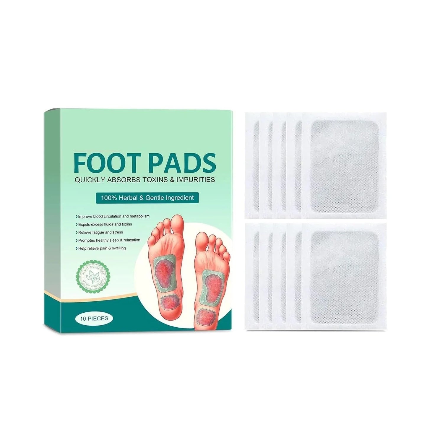 Overnight Detox Foot Patches — Pack of 20 (BUY 1 GET 1 FREE)