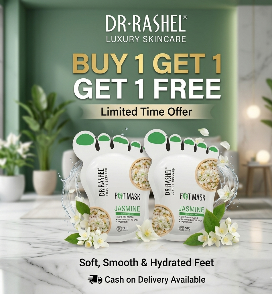 Jasmine Foot Mask – Buy 1 Get 1 FREE 👣